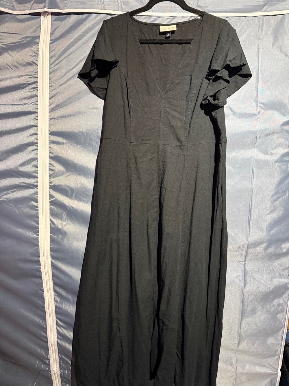 Universal Thread Black Maxi Dress with V-Neck